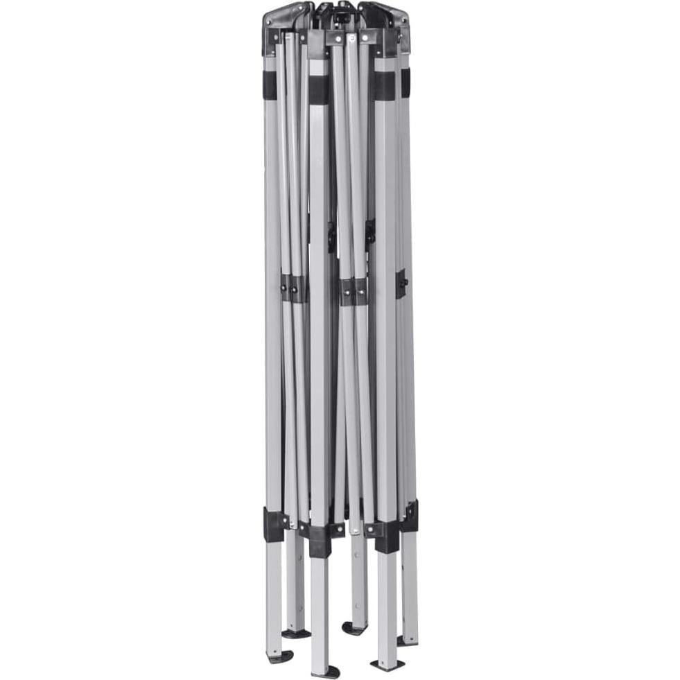 Carpa Plegable ZQQLVOO 3.6x3.1m Azul Oscuro con 6 Paredes