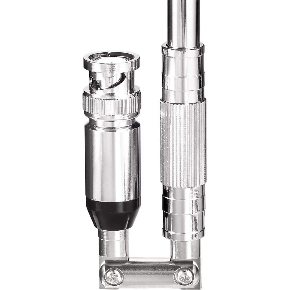 Antena Telescópica BNC Macho Bingfu 20-1300MHz 8 Secciones