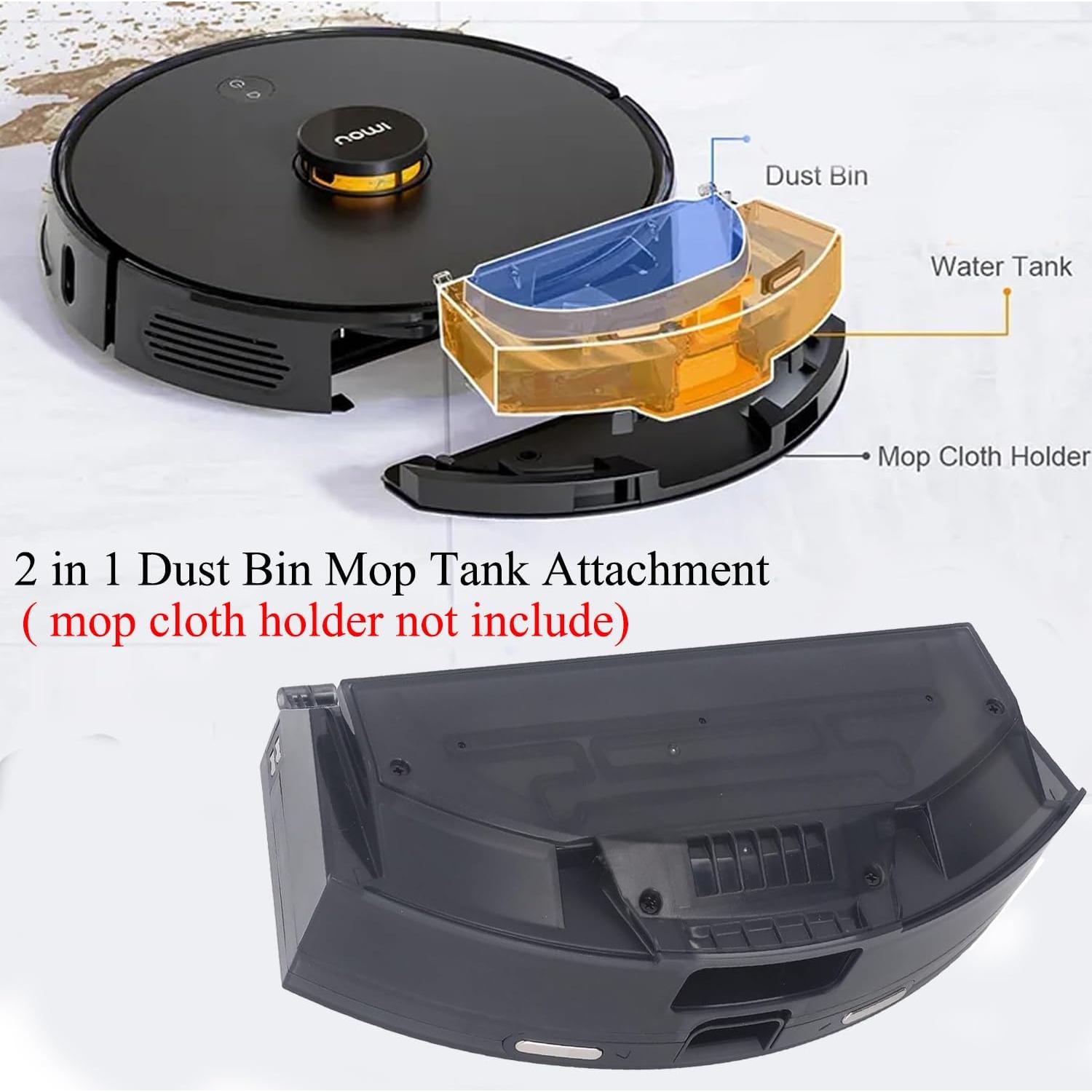 Tanque de Fregona y Cubo de Basura 2 en 1 ZXHUANGOH para iHome Nova/Halo