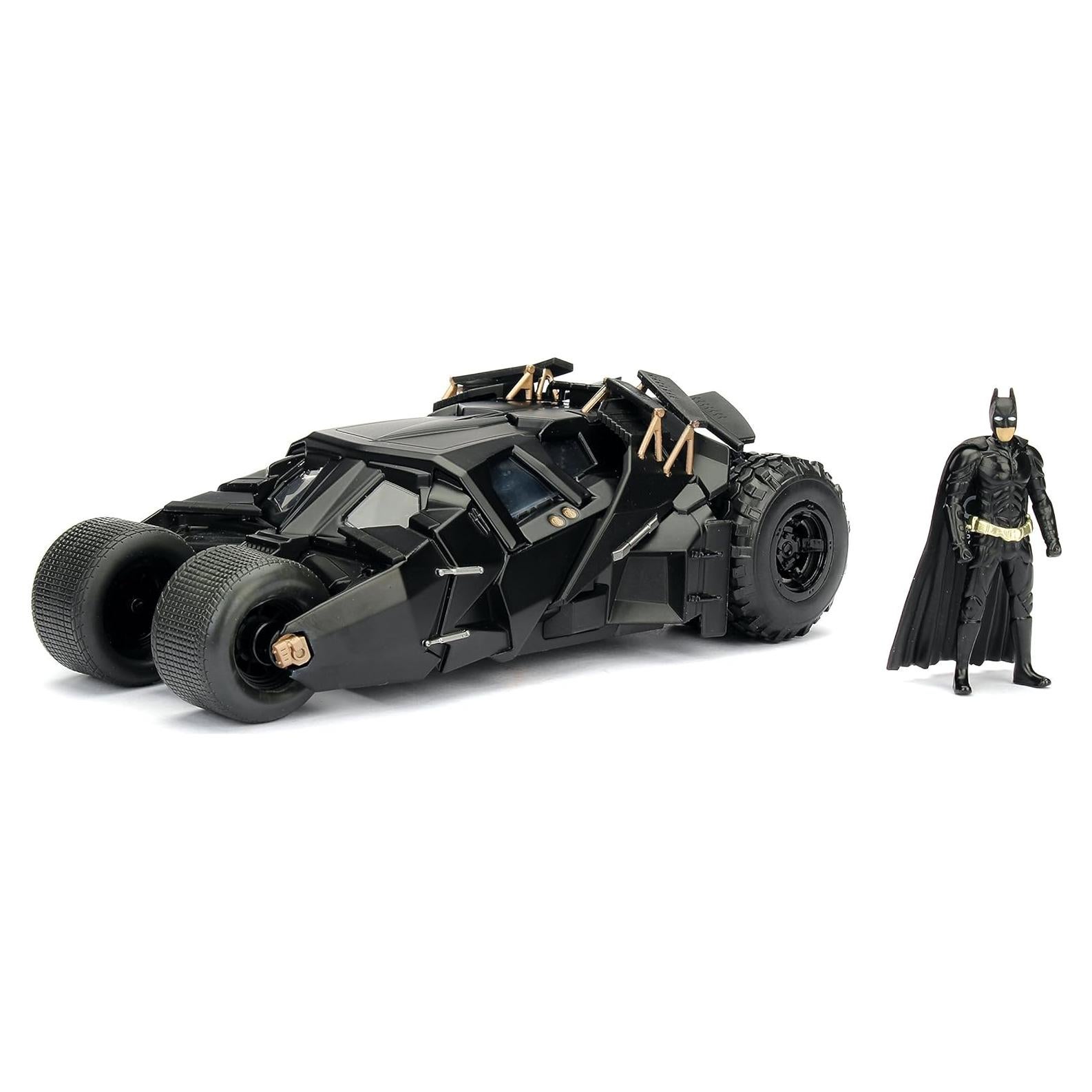 Batmóvil Jada Toys 1:24 con figura de Batman 6,99 cm