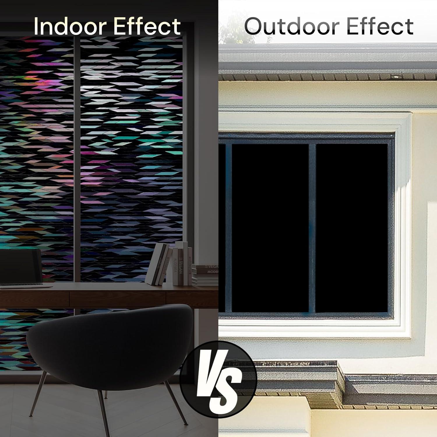 Película de Privacidad Rabbitgoo 44.5x200cm Opaca Anti-UV