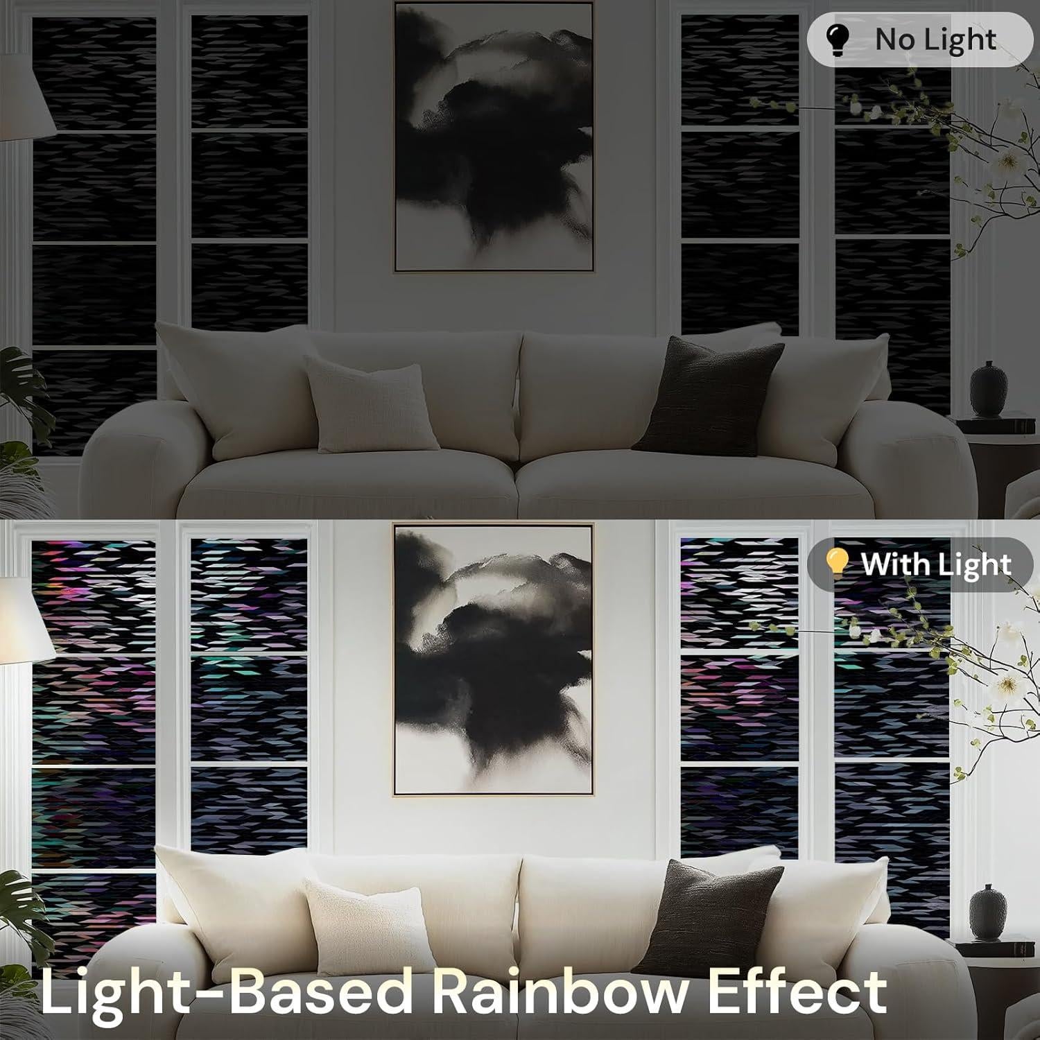 Película de Privacidad Rabbitgoo 44.5x200cm Opaca Anti-UV