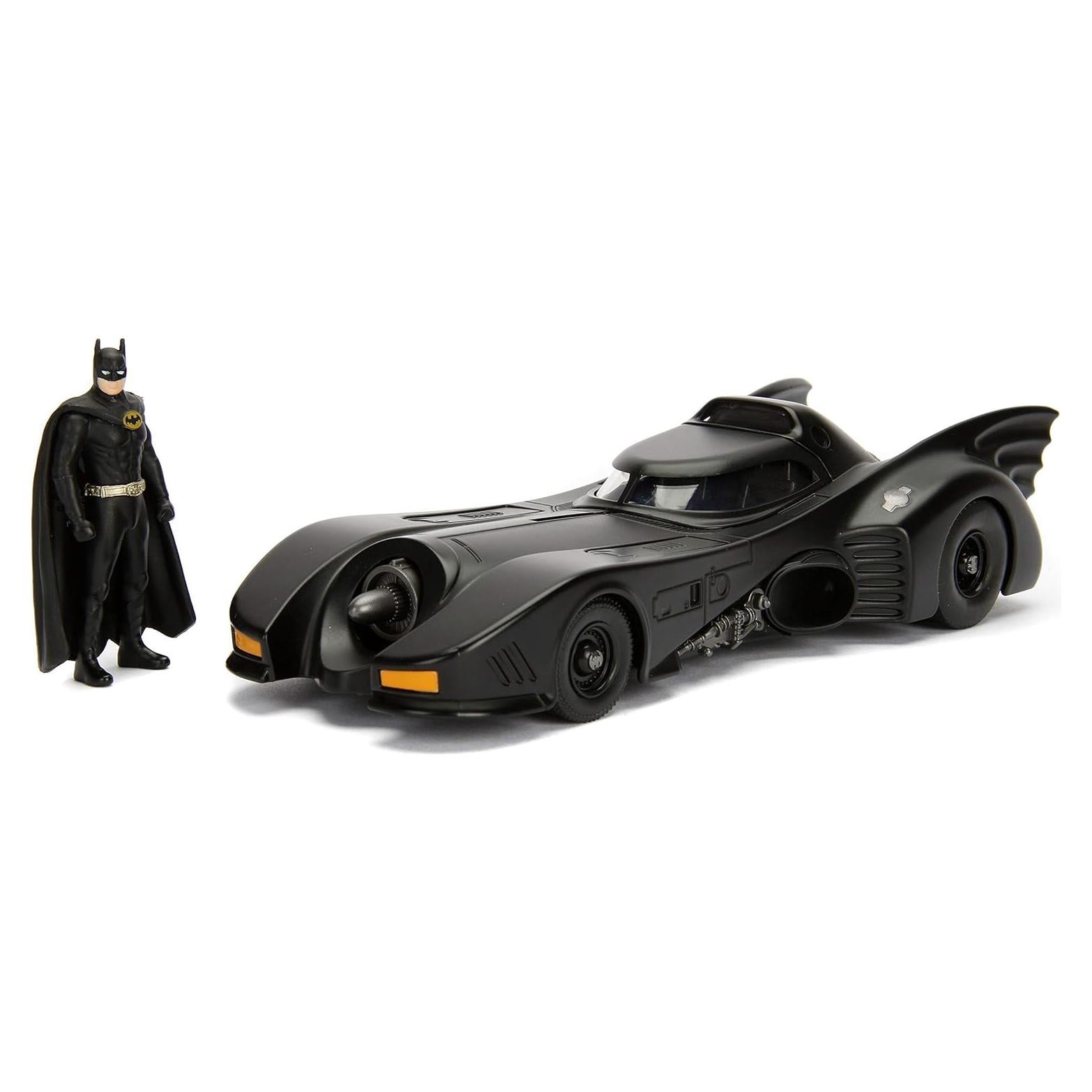 Batmobile Jada Toys 1989 con figura de Batman 6,99 cm