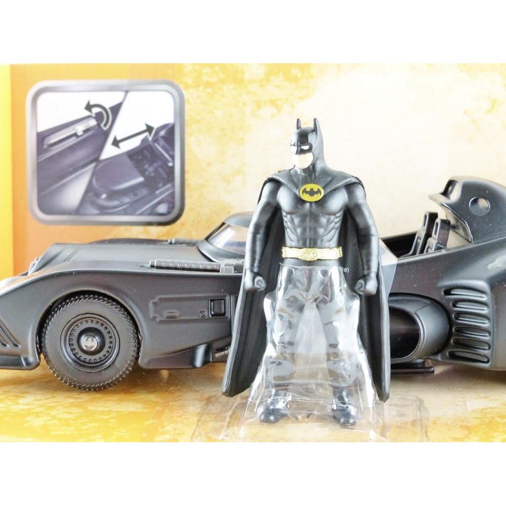 Batmobile Jada Toys 1989 con figura de Batman 6,99 cm