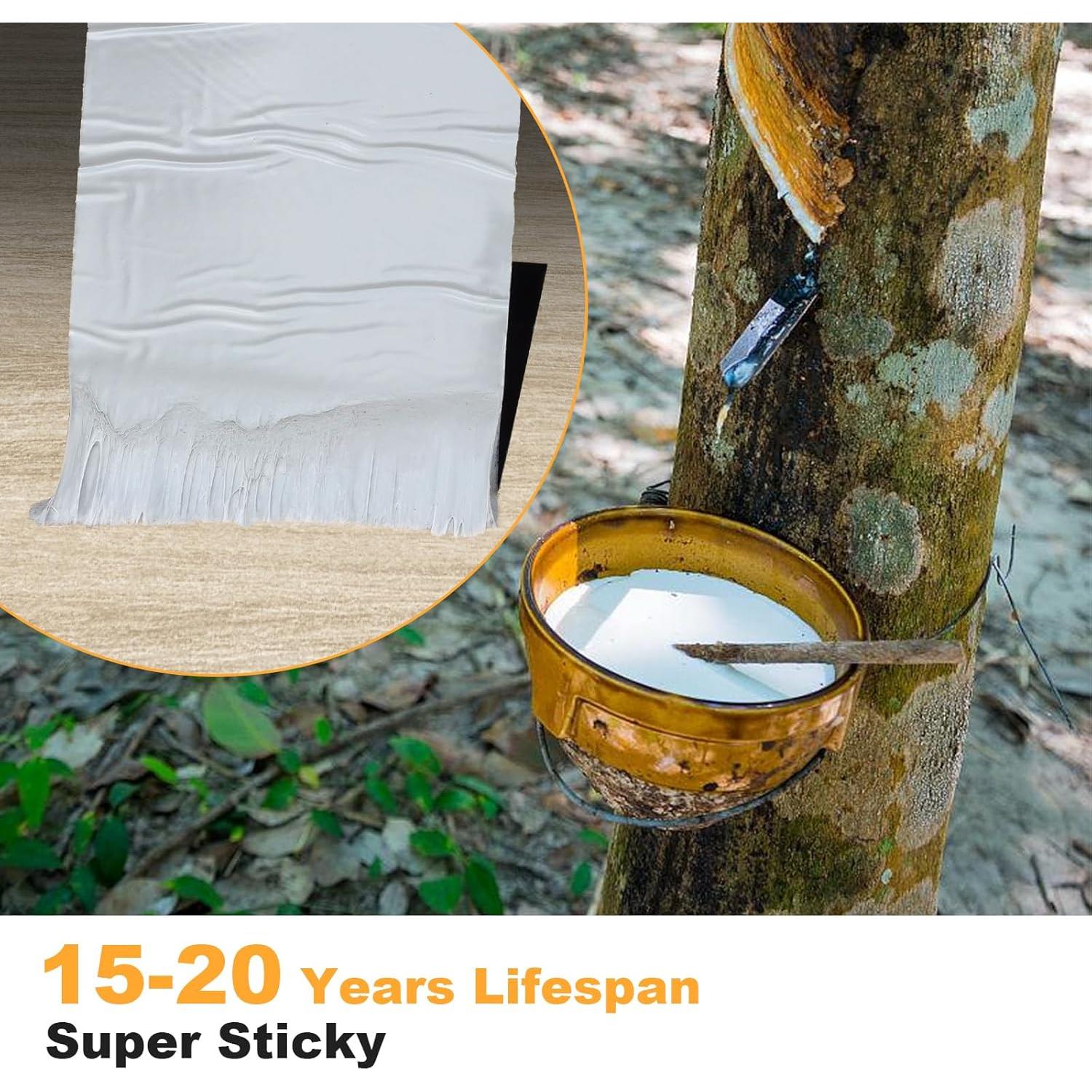 Cinta de Parcheo Impermeable Rvhouse 10.16 cm x 3.96 m Negra