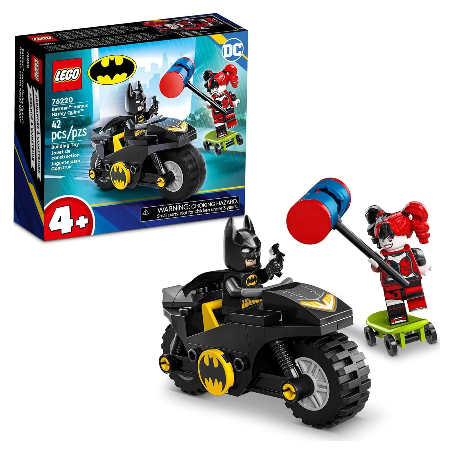 LEGO Batman vs Harley Quinn 76220 Set de Construcción 42 Piezas
