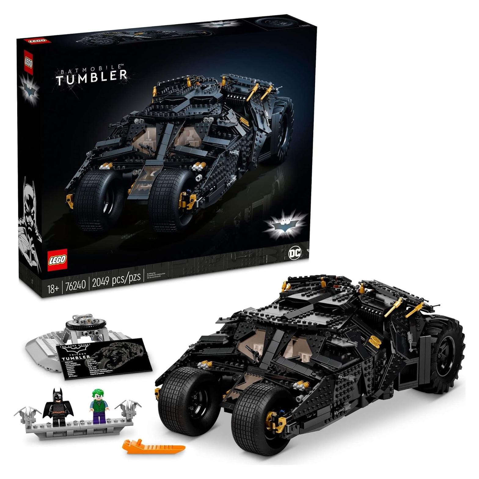 LEGO Batman Batmobile Tumbler 76240 Set de Construcción 2049 Piezas