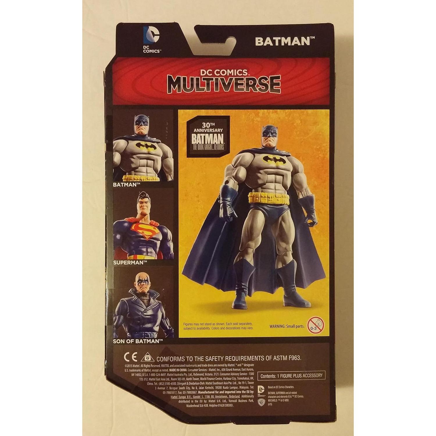 DC Comics Multiverse, Batman: The Dark Knight Returns 30th Anniversary, Batman Action Figure, 7 Inches
