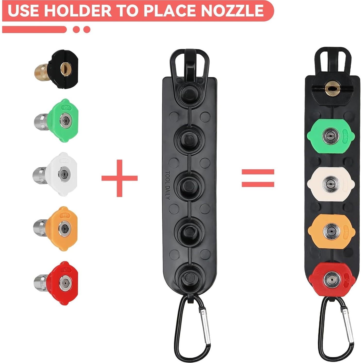 Pistola de Lavado a Presión BESHED con Varilla Curvada 43 cm