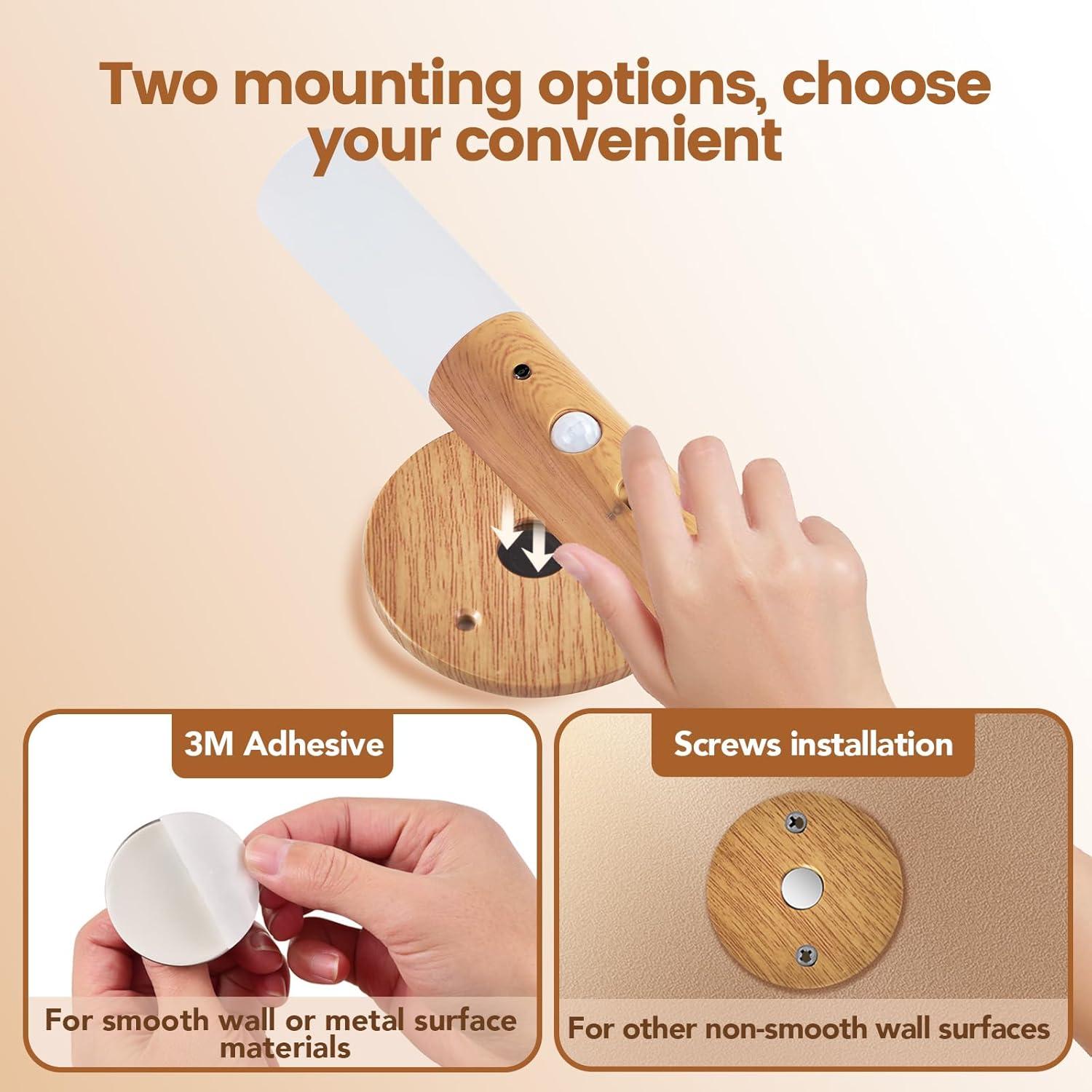 Luz Nocturna LED con Sensor de Movimiento AutoEuropa 1PC