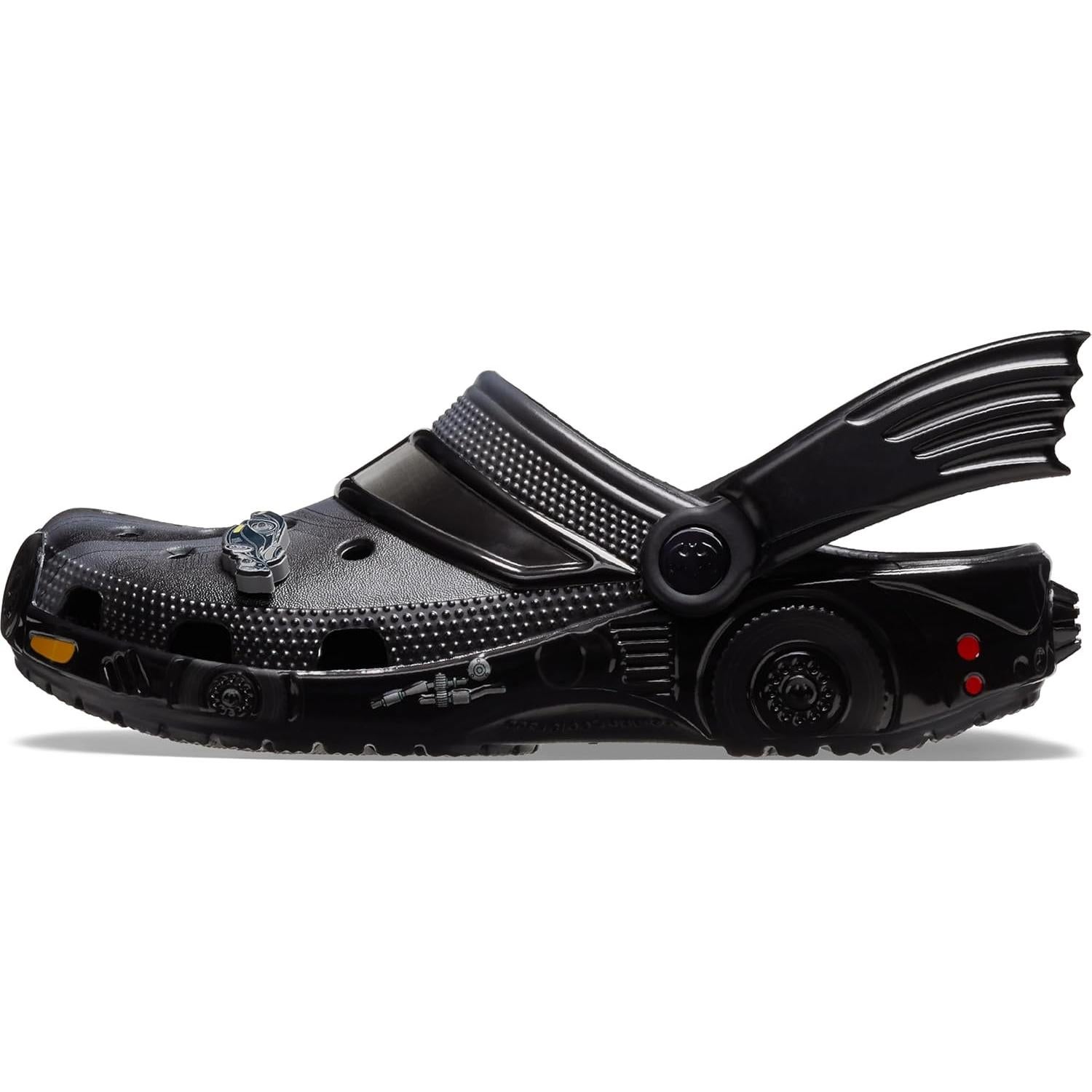 Crocs Unisex Batman Batmobile Classic Clogs Negros 22.9cm