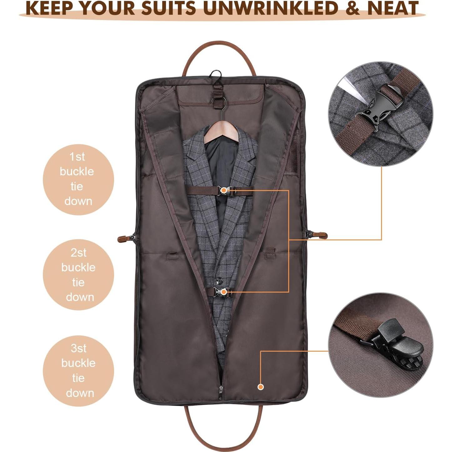 Bolsa de Ropa de Mano S-ZONE para Viajes 27.9x10.8x32cm