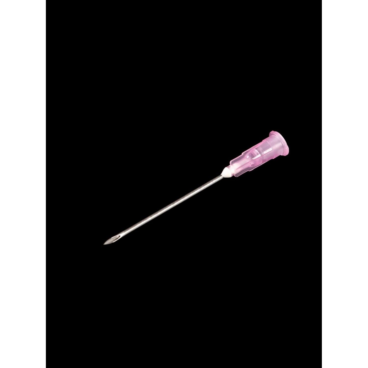 Agujas estériles desechables 100Pack SHAOTONG 18G 3.81CM