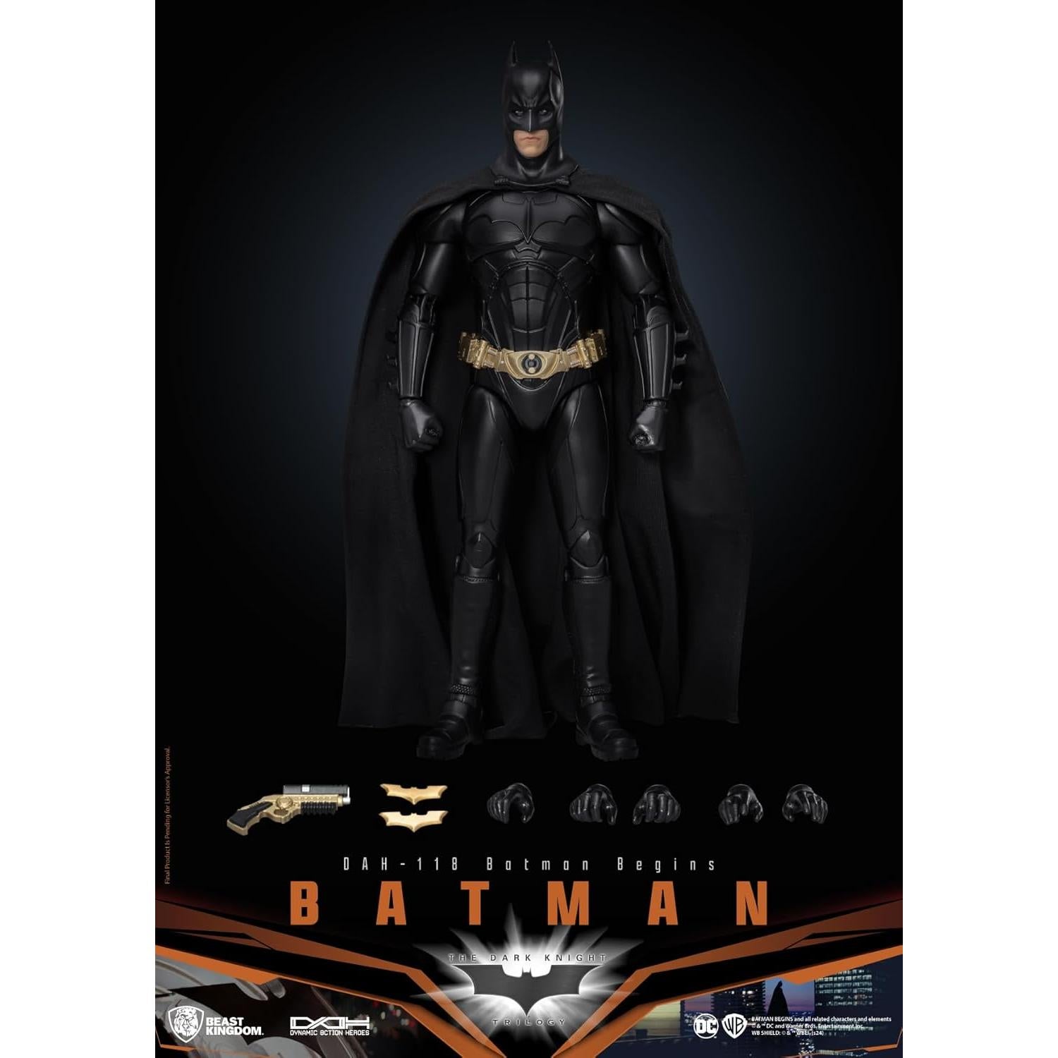 Figura de Acción Dinámica Batman Begins Beast Kingdom DAH-118