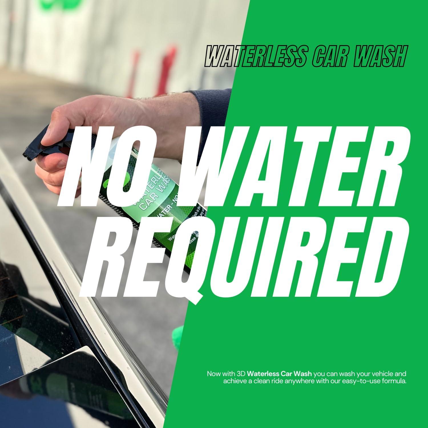 Lavado de Auto Sin Agua 3D - Spray Detallador 16oz - Sin Jabón