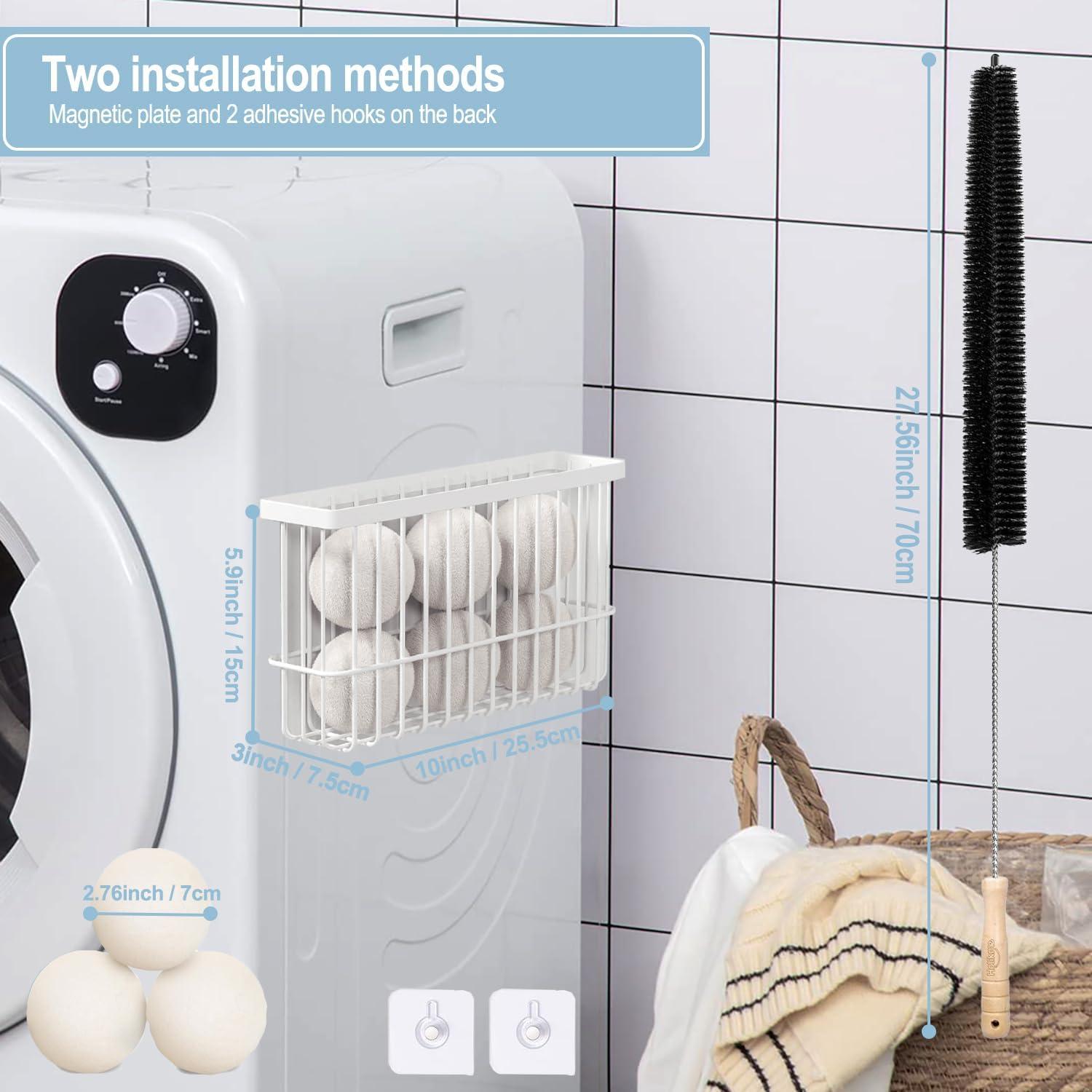 Soporte Magnético para Pelotas de Secadora Aoipend - Blanco