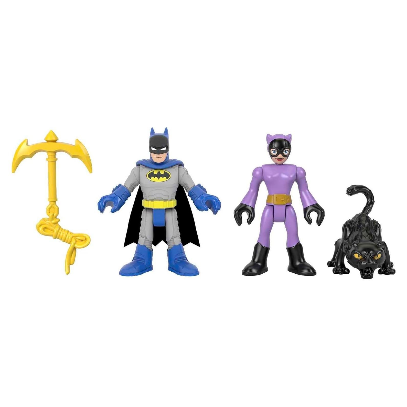 Conjunto de Figuras Imaginext Batman y Catwoman Fisher-Price