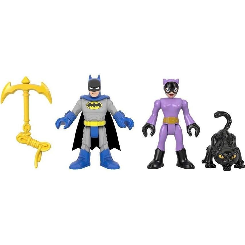 Conjunto de Figuras Imaginext Batman y Catwoman Fisher-Price