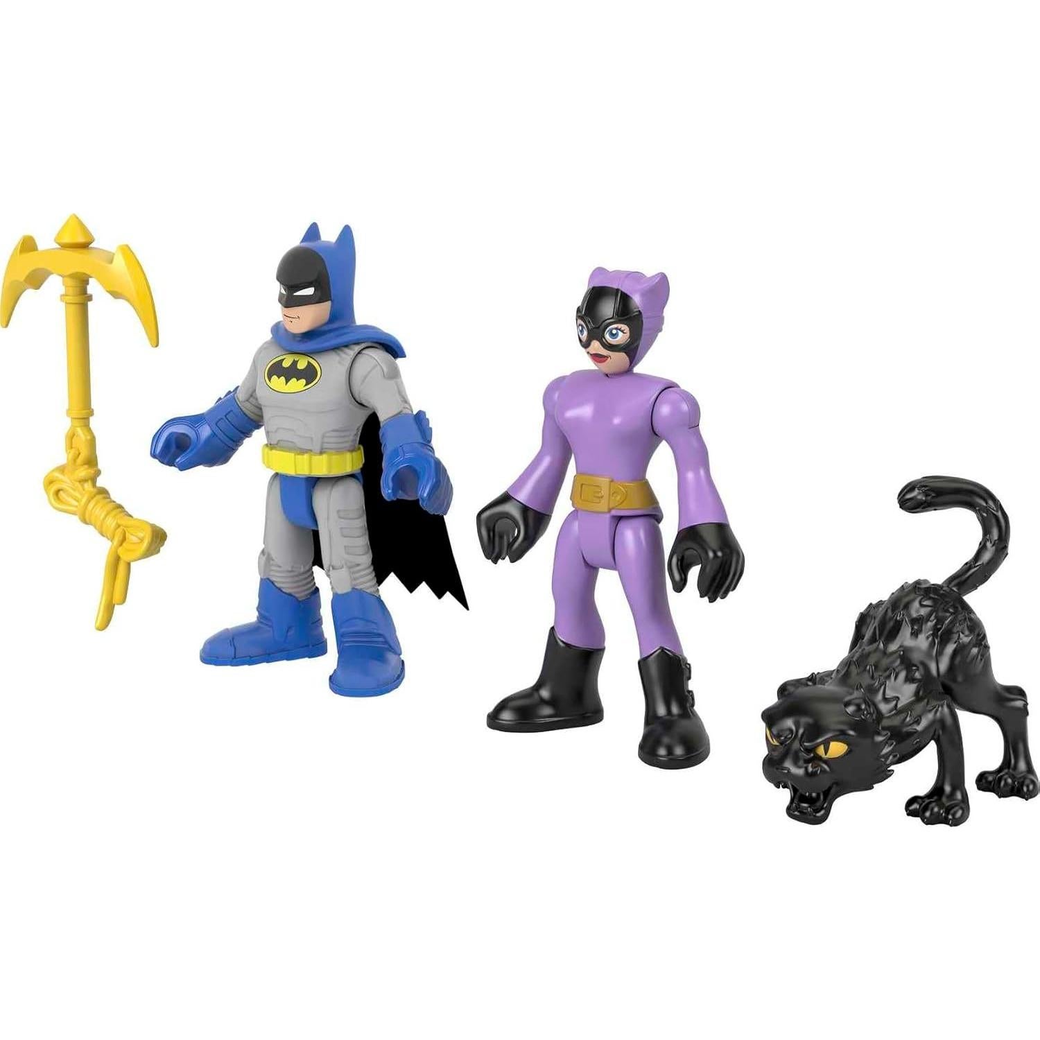Conjunto de Figuras Imaginext Batman y Catwoman Fisher-Price