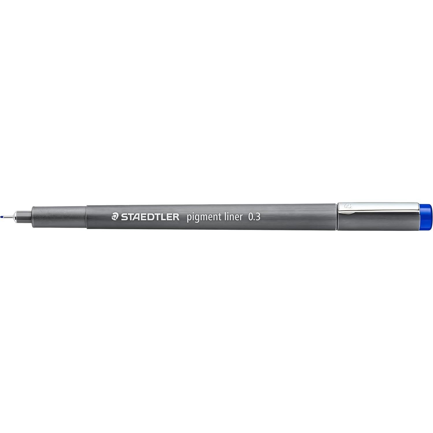 Pluma Fineliner Staedtler 308 03-3 Azul 0.3mm - Caja de 10
