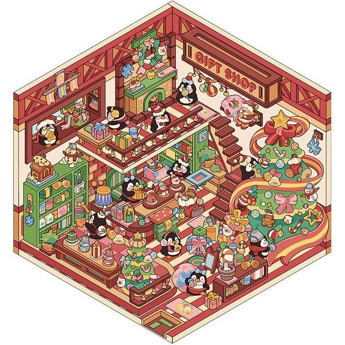 Set de Stickers 3D Limvoo para Niños y Adultos - Reutilizables