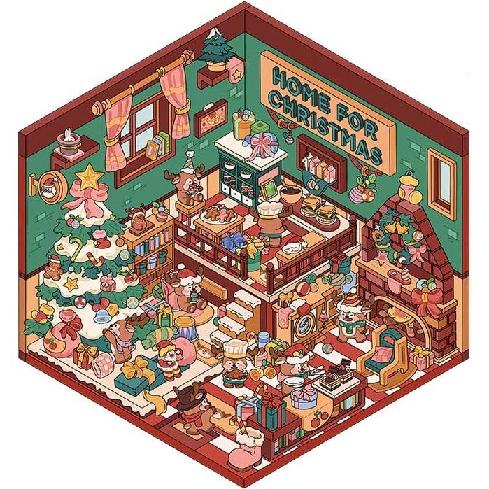 Set de Stickers 3D Limvoo para Niños y Adultos - Reutilizables