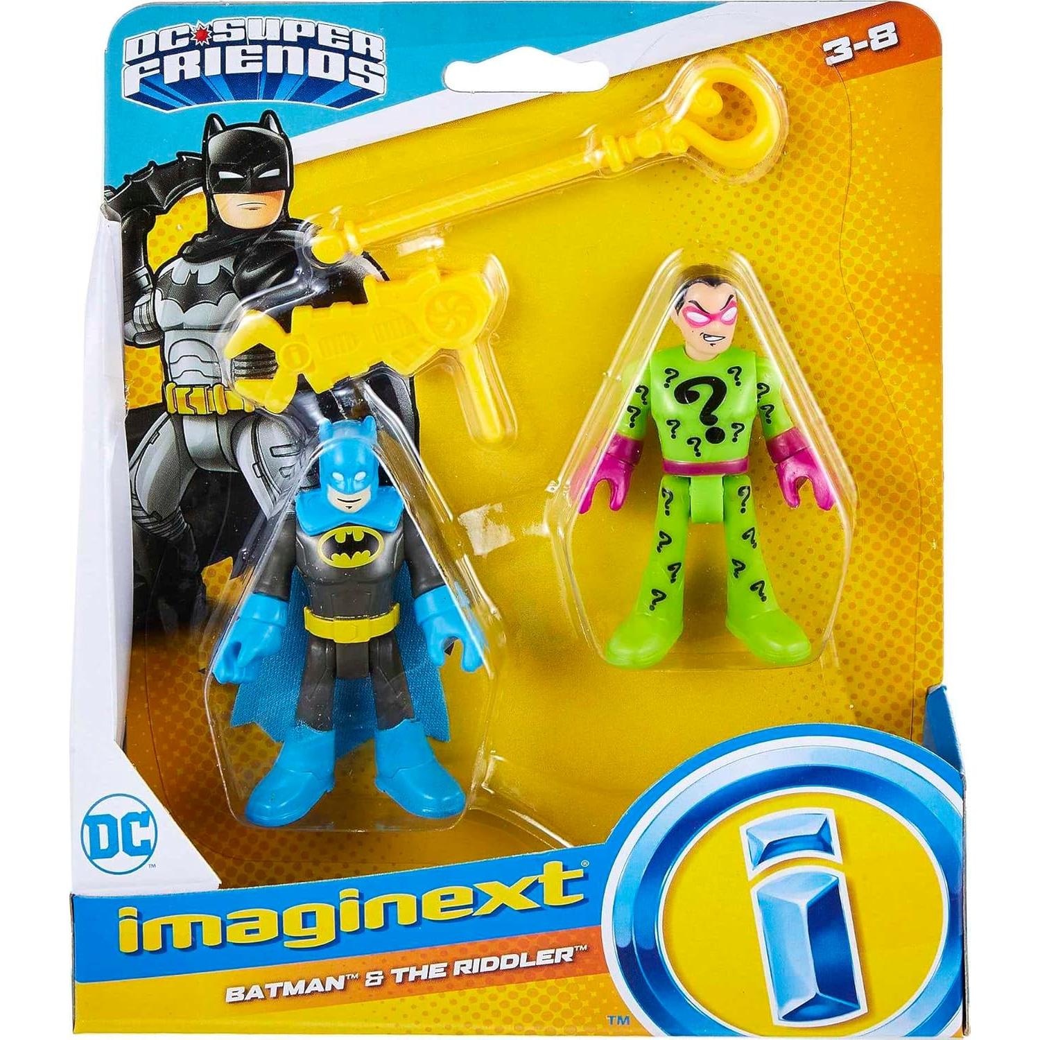 Set de Figuras Imaginext Batman y El Acertijo Fisher-Price