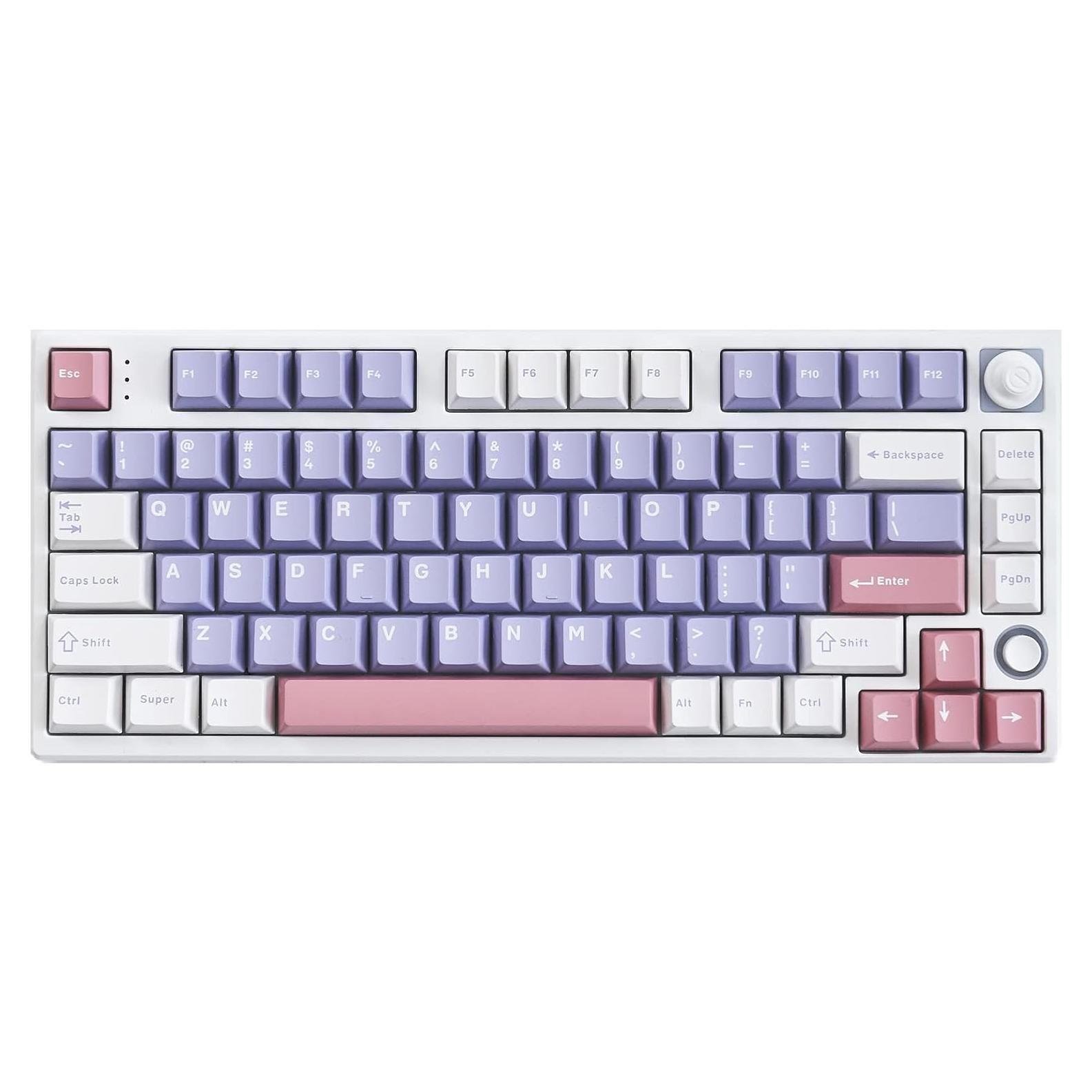 Teclado Mecánico Keymecher KS75T 75% RGB Inalámbrico