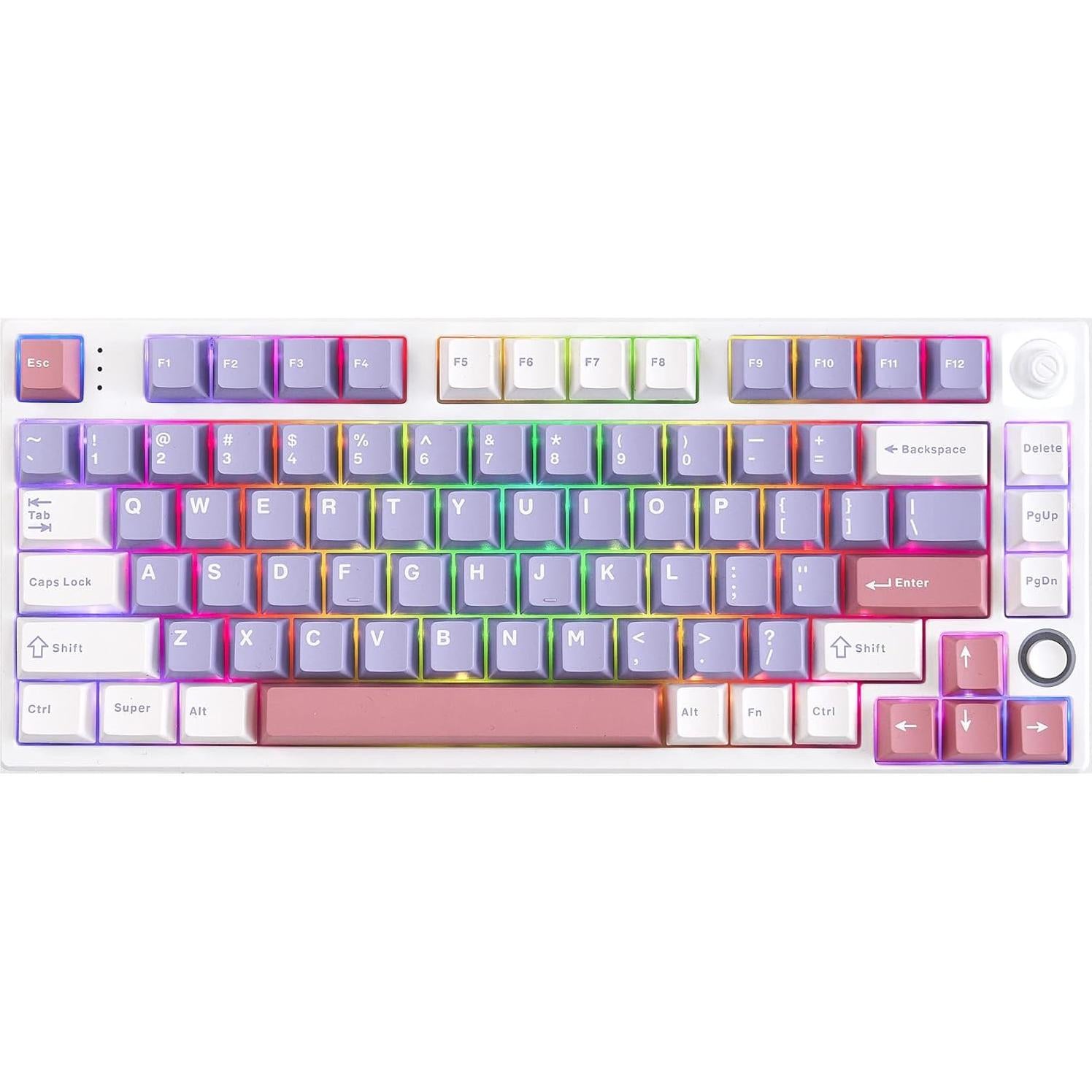 Teclado Mecánico Keymecher KS75T 75% RGB Inalámbrico