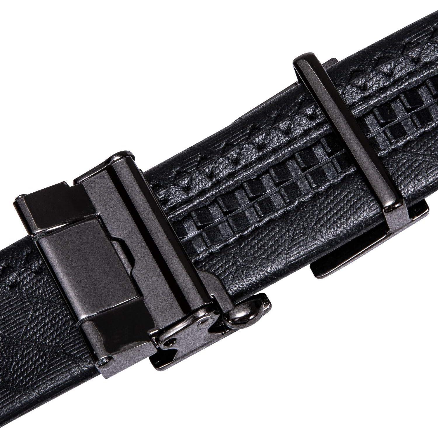 Cinturón Ratchet Dubulle de Cuero Ajustable para Hombre