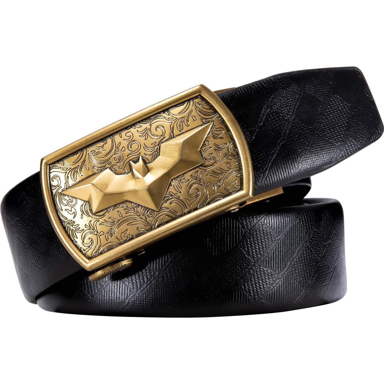 Cinturón de Cuero Genuino Dubulle Ajustable 110-150 cm