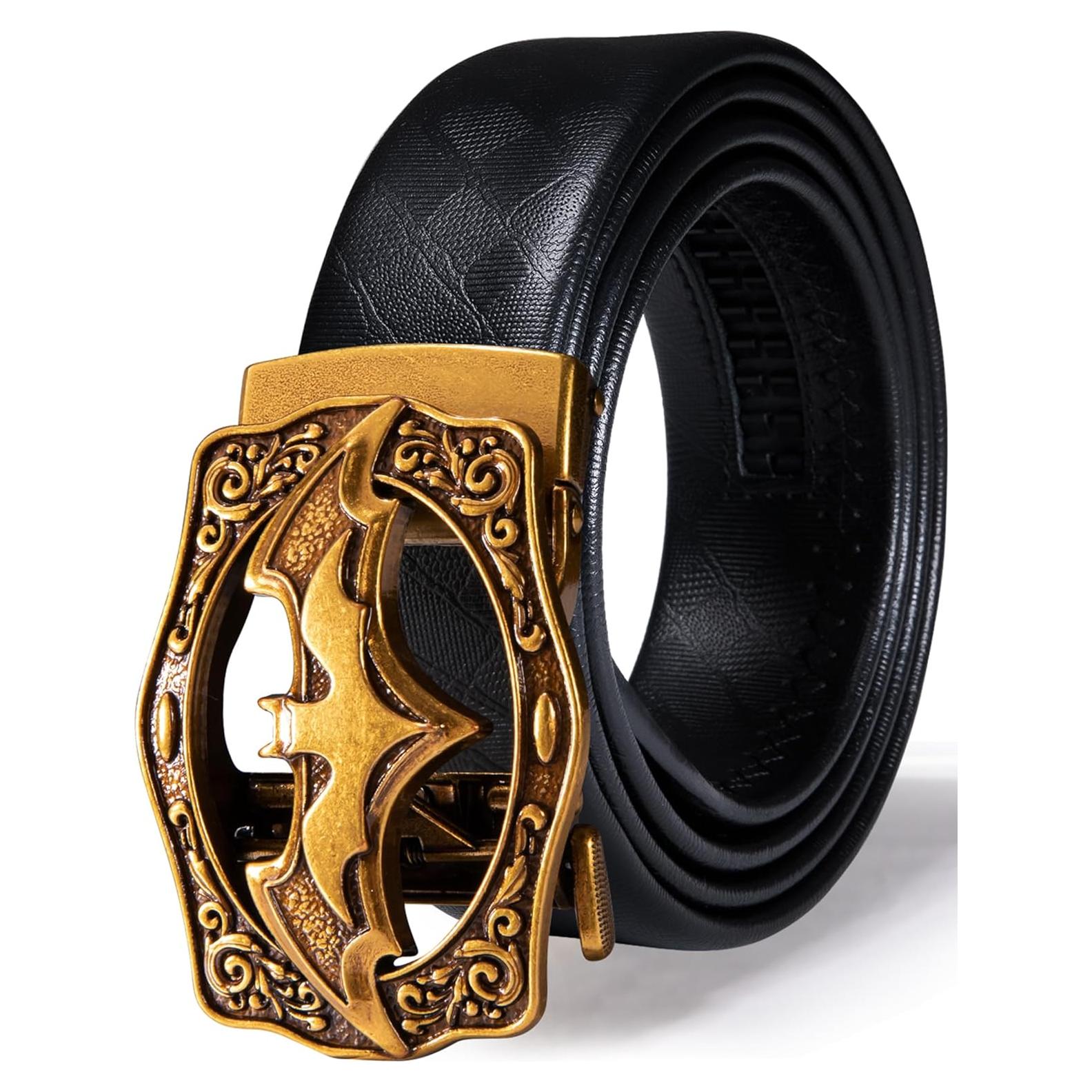 Cinturón Formal Barry.Wang de Cuero Genuino 110 cm