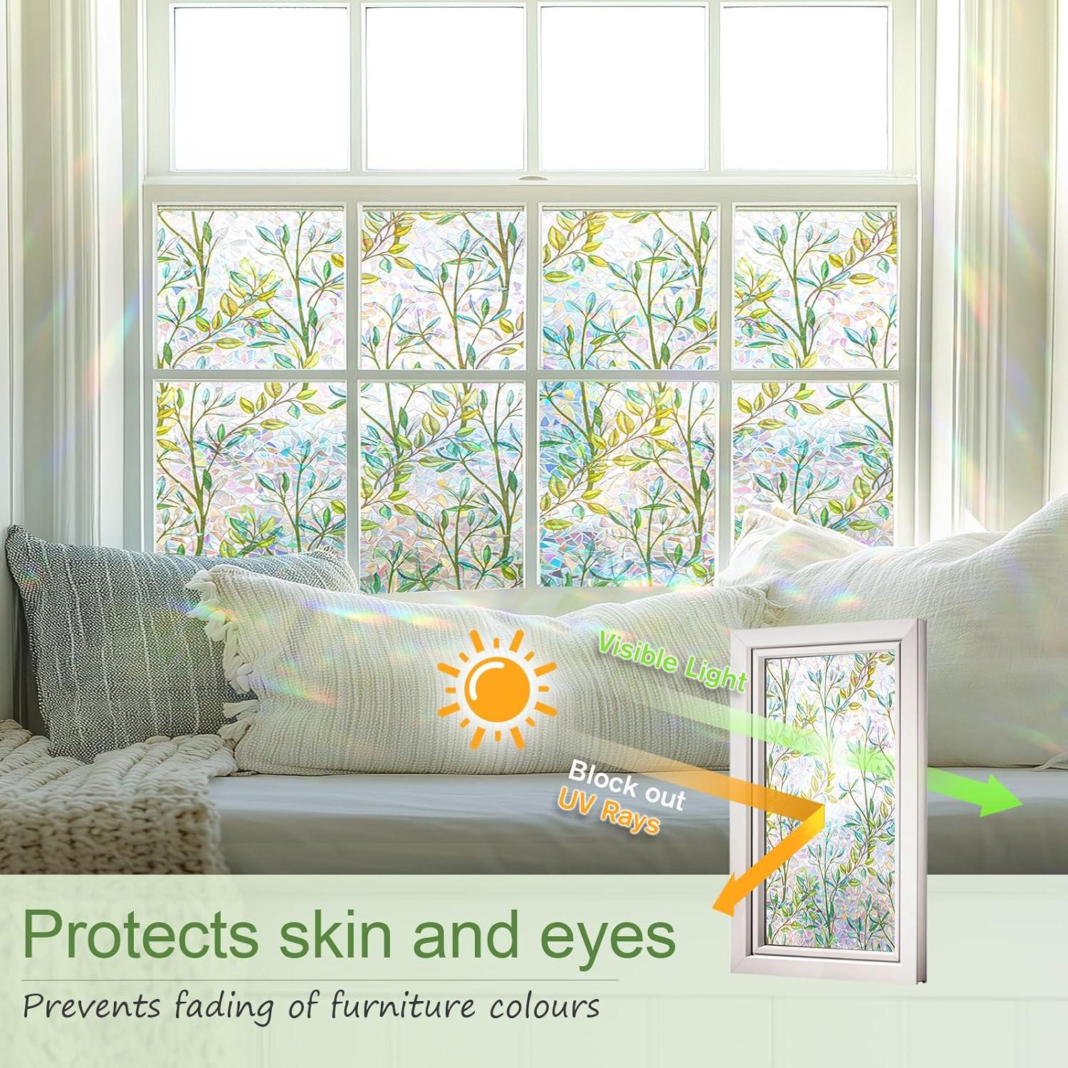 Película de Privacidad LuminManta 44.5x199.8cm Arcoíris