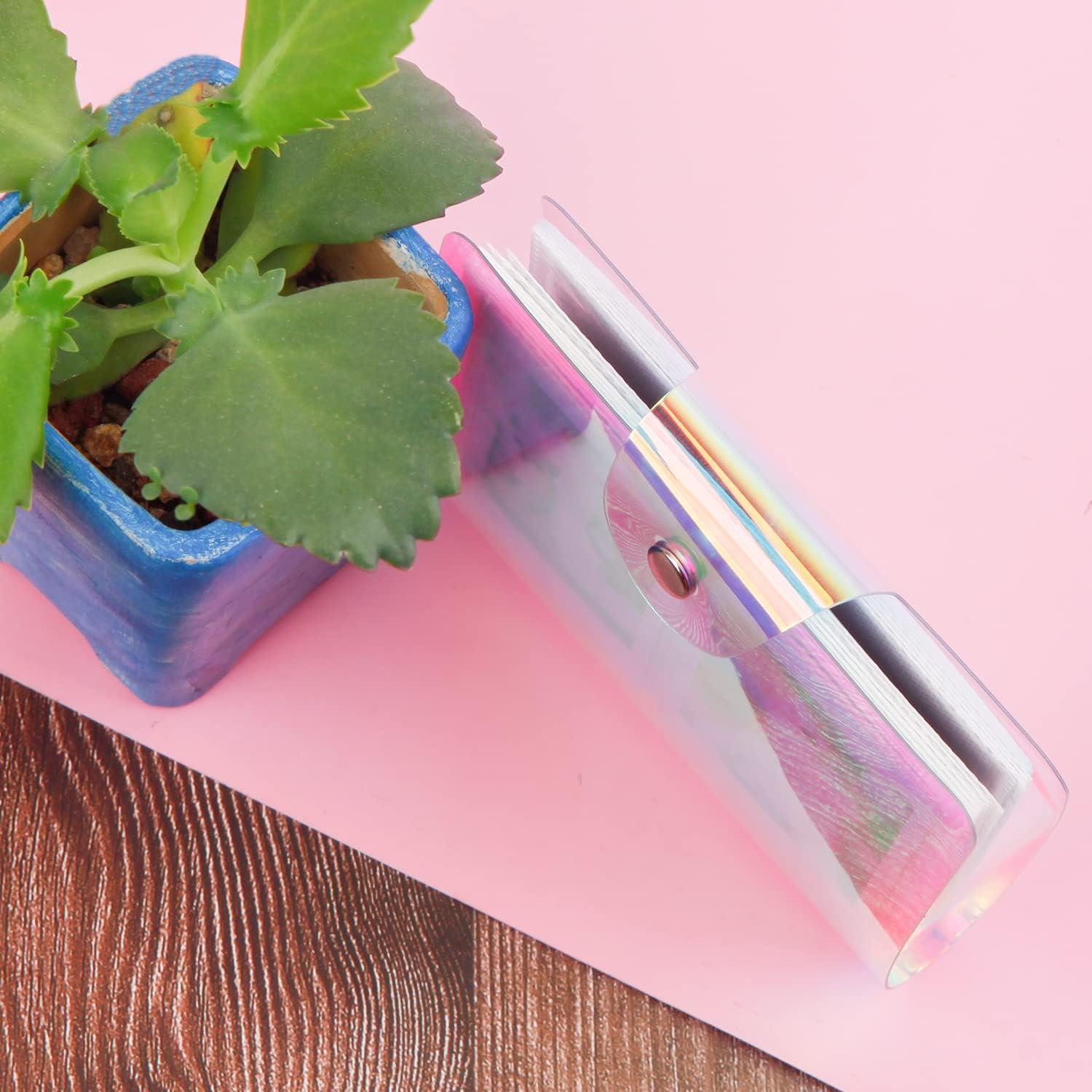 Álbum de Fotos Mini Holográfico Ruibytree 2 Paquetes 16 Páginas