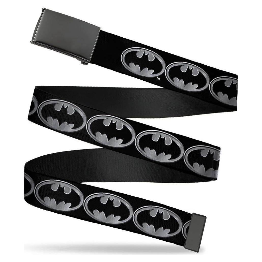 Cinturón de web para niños Buckle-Down Batman 2,54 cm