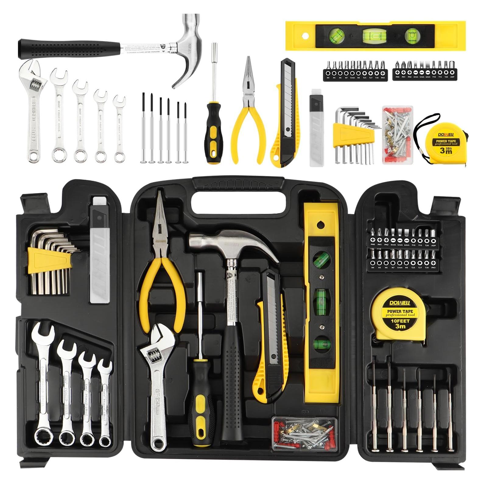 Kit de Herramientas DOWELL 90 Piezas con Caja de Almacenamiento