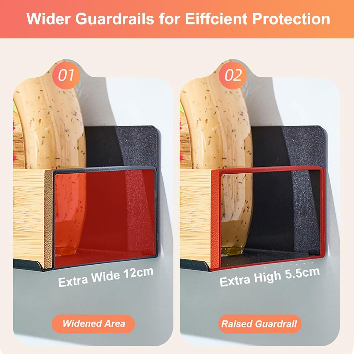 Estante de Especias Magnético HimSeon - 2 Unidades, Negro