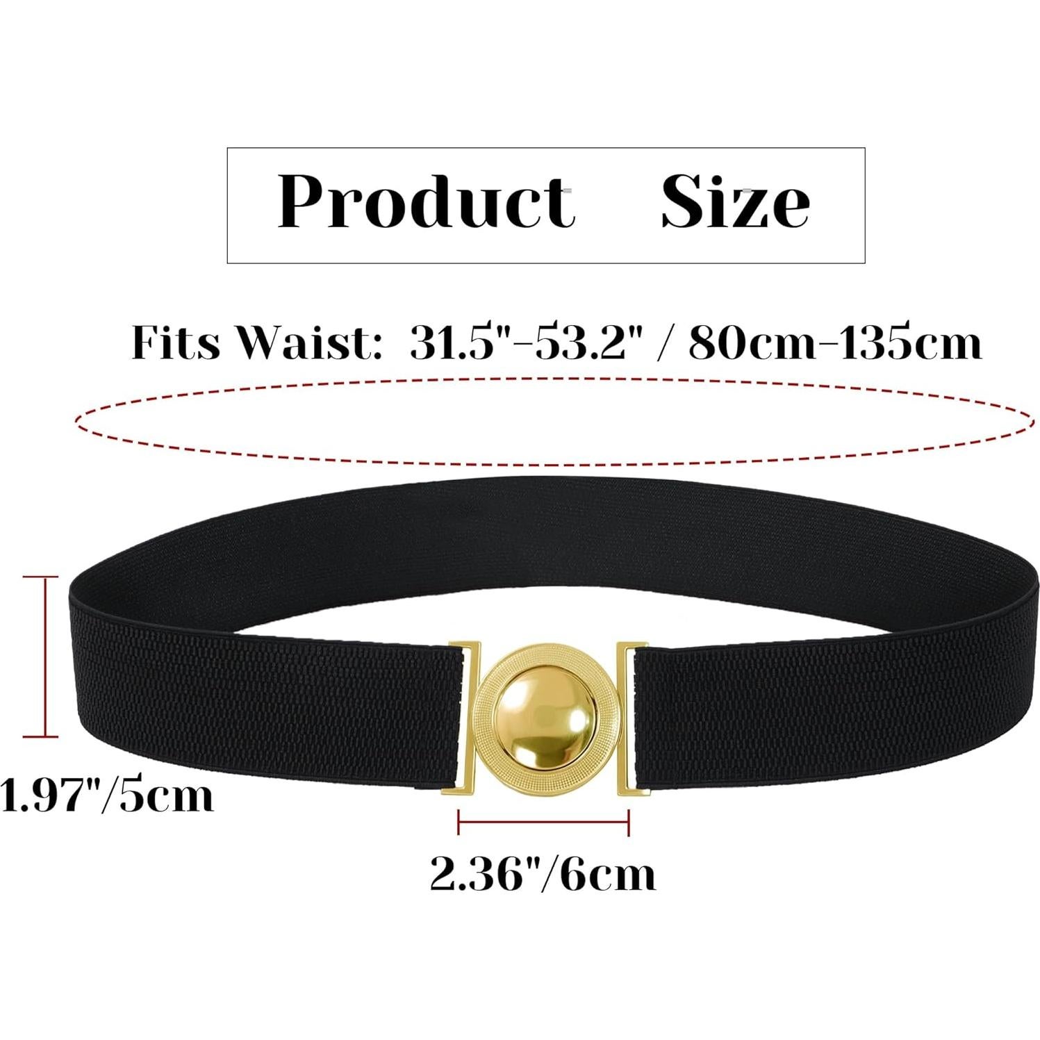 Cinturón Ajustable Elástico DAZCOS para Hombres - Color D