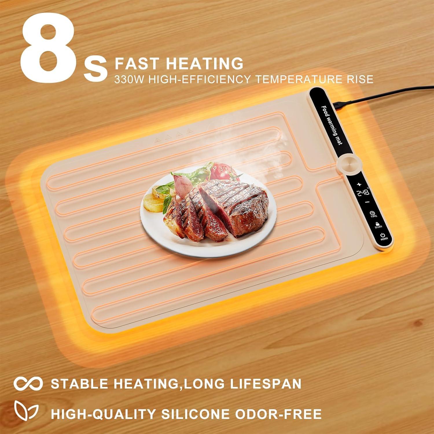 Alfombrilla Calentadora Eléctrica PAWCUB 330W Beige 1.5kg