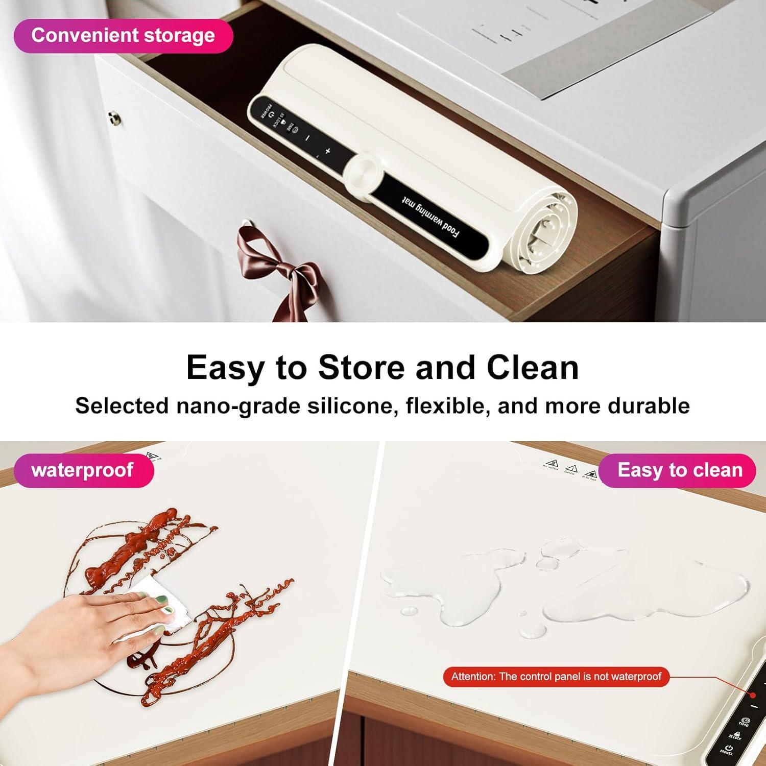 Alfombrilla Calentadora Eléctrica PAWCUB 330W Beige 1.5kg