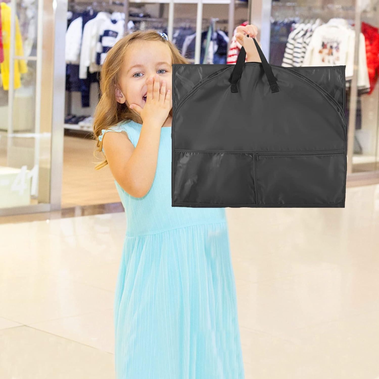 Bolsa de Ropa QEES para Danza 101.6 cm Negra Impermeable