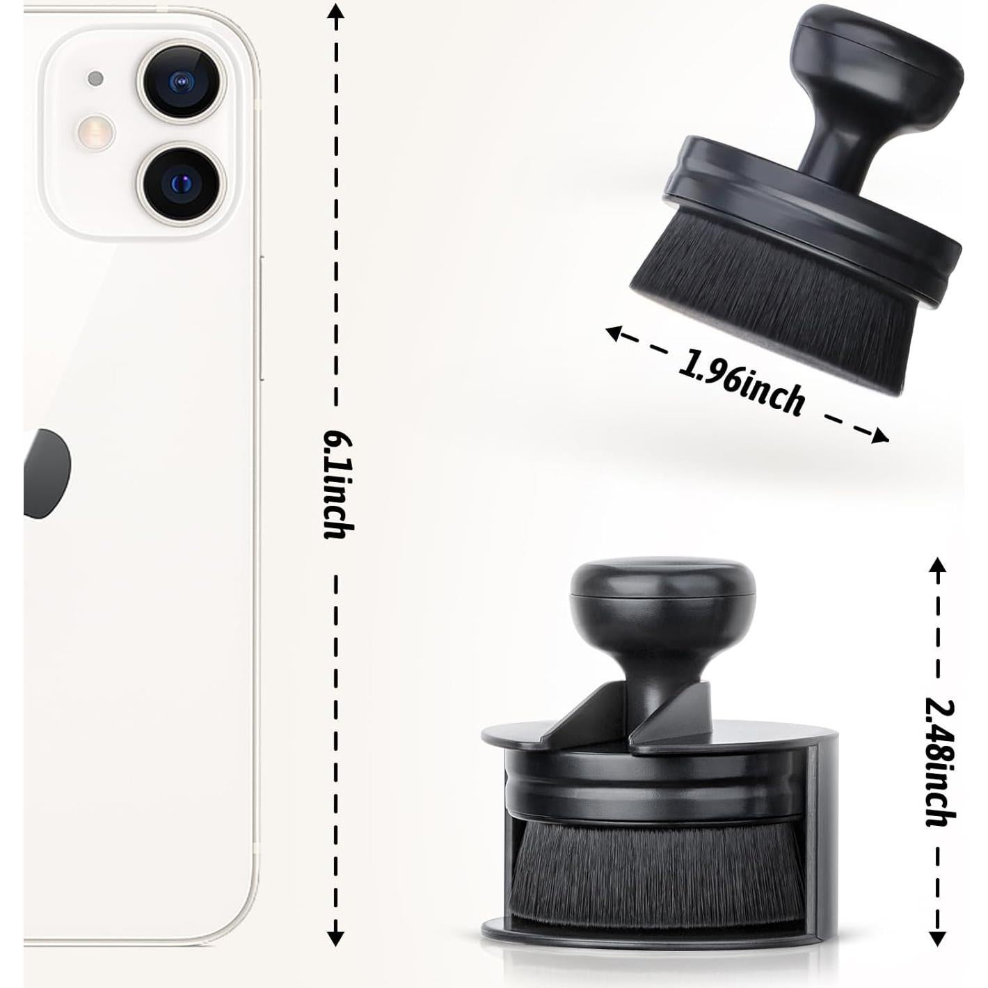 Aplicador de Brillo para Neumáticos BABYSHEEP Negro - Cepillo Vegano