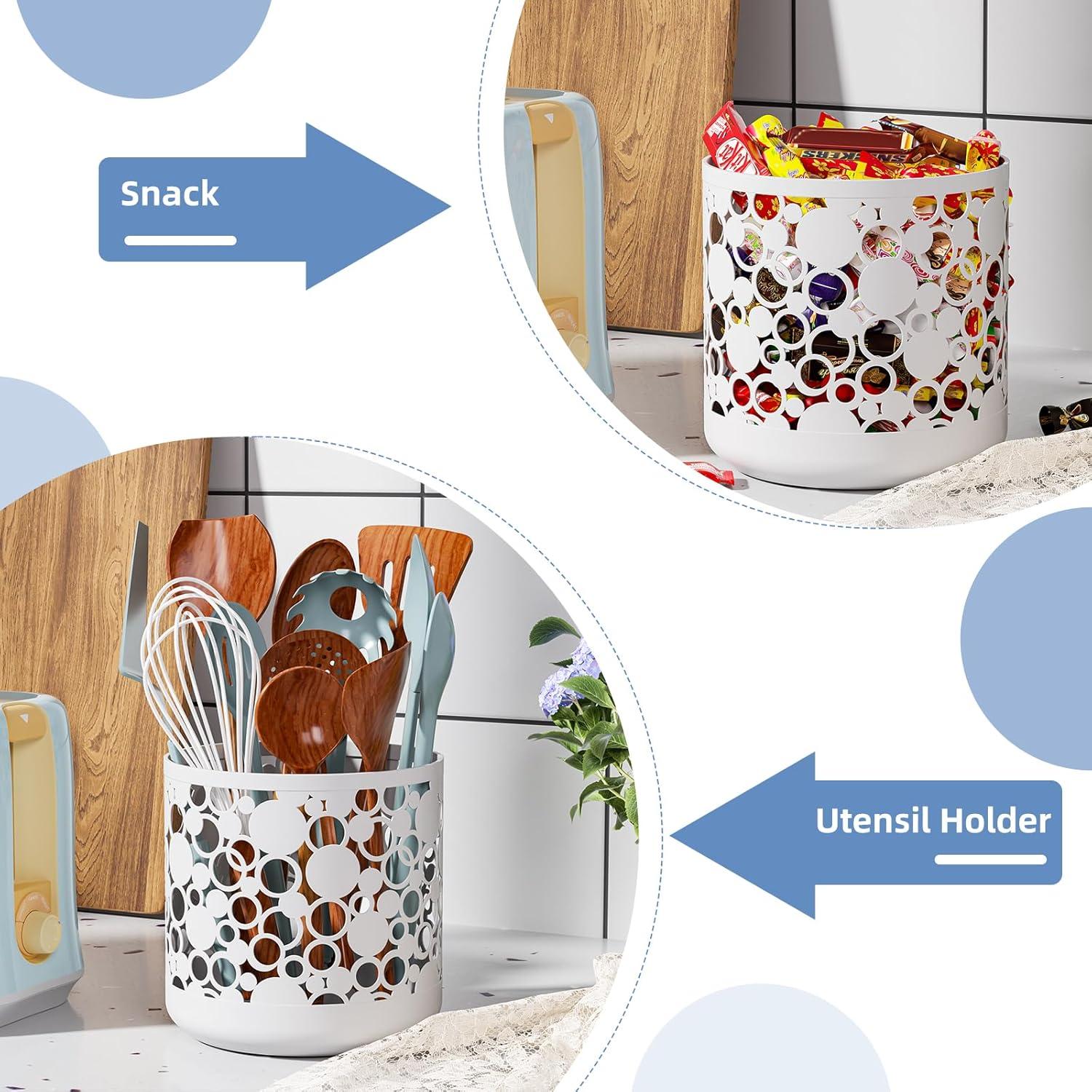 Organizador de Cápsulas de Café MESHDO Blanco 16x16x16 cm