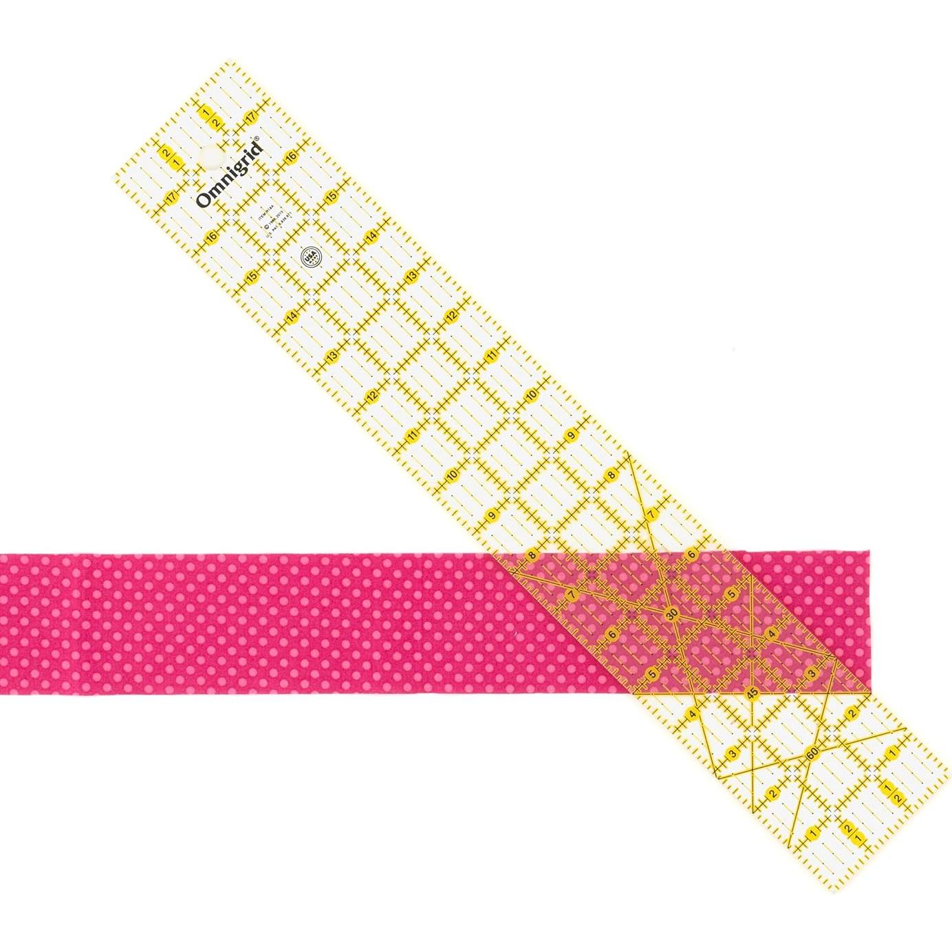 Regla de Ángulos Dritz 7.62 x 45.72 cm para Costura