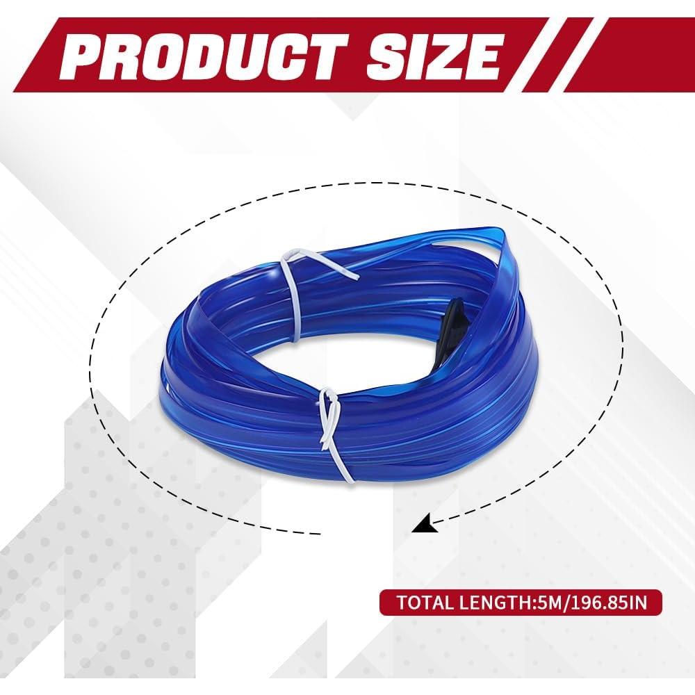 Tira de luces LED Hbxdeco 5m RGB para interiores de auto