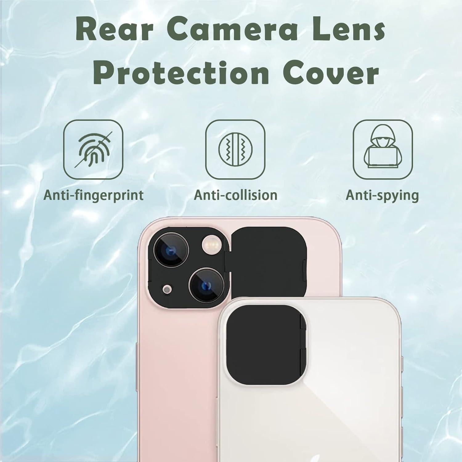 Camera Cover,Webcam Cover Compatible for Phone 13, Phone 13 Mini,Protect Your Privacy and Security