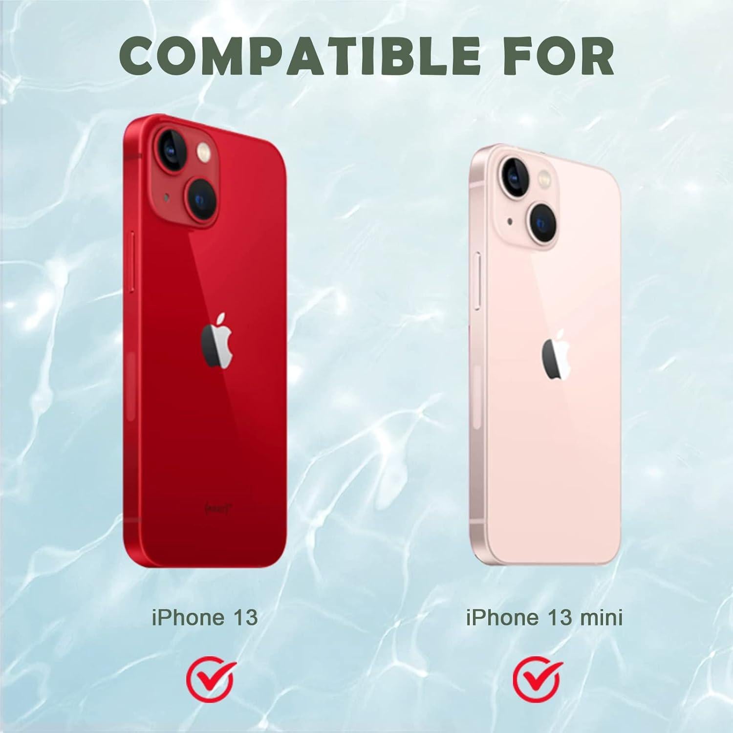 Camera Cover,Webcam Cover Compatible for Phone 13, Phone 13 Mini,Protect Your Privacy and Security