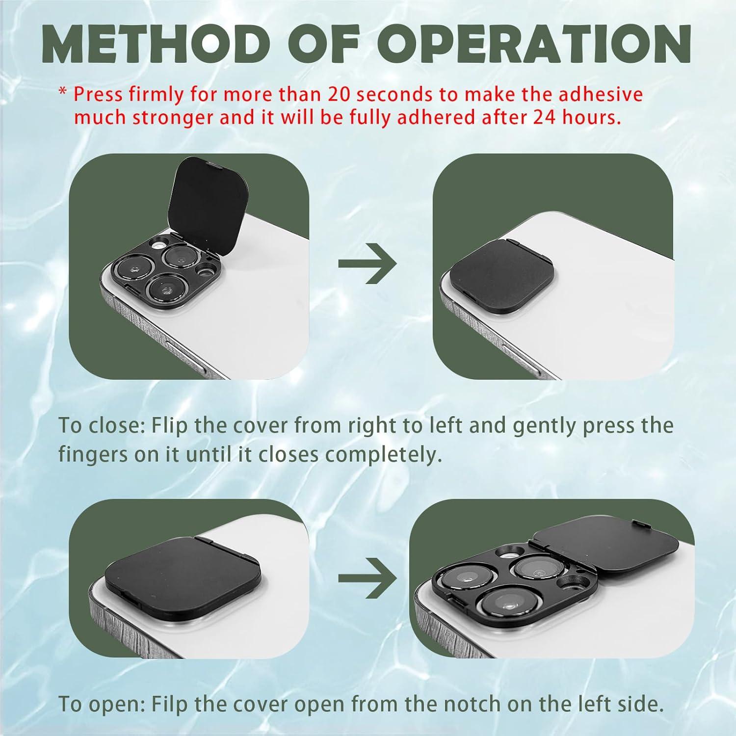 Camera Cover,Webcam Cover Compatible for Phone 13, Phone 13 Mini,Protect Your Privacy and Security