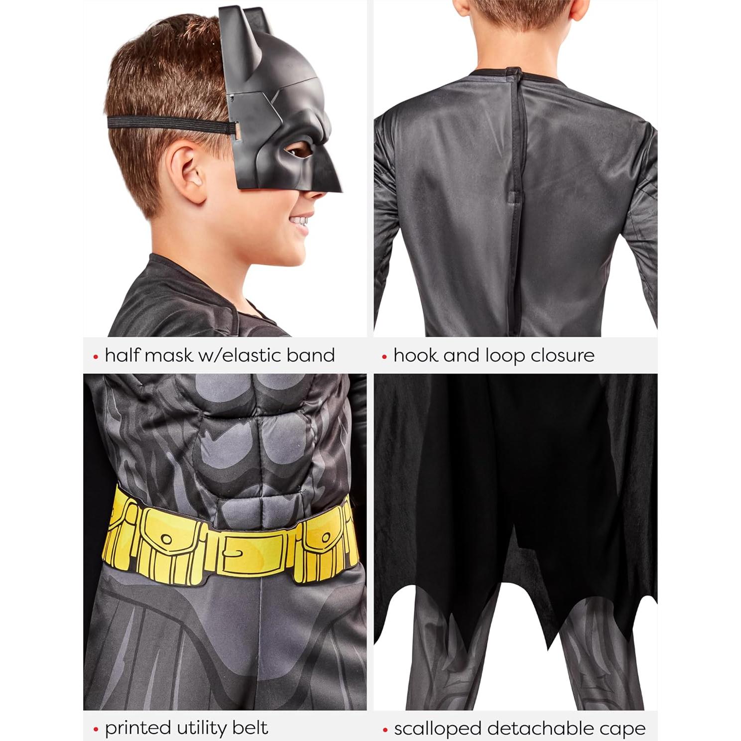 Disfraz Infantil Deluxe Batman Rubie's 3D Talla Pequeña