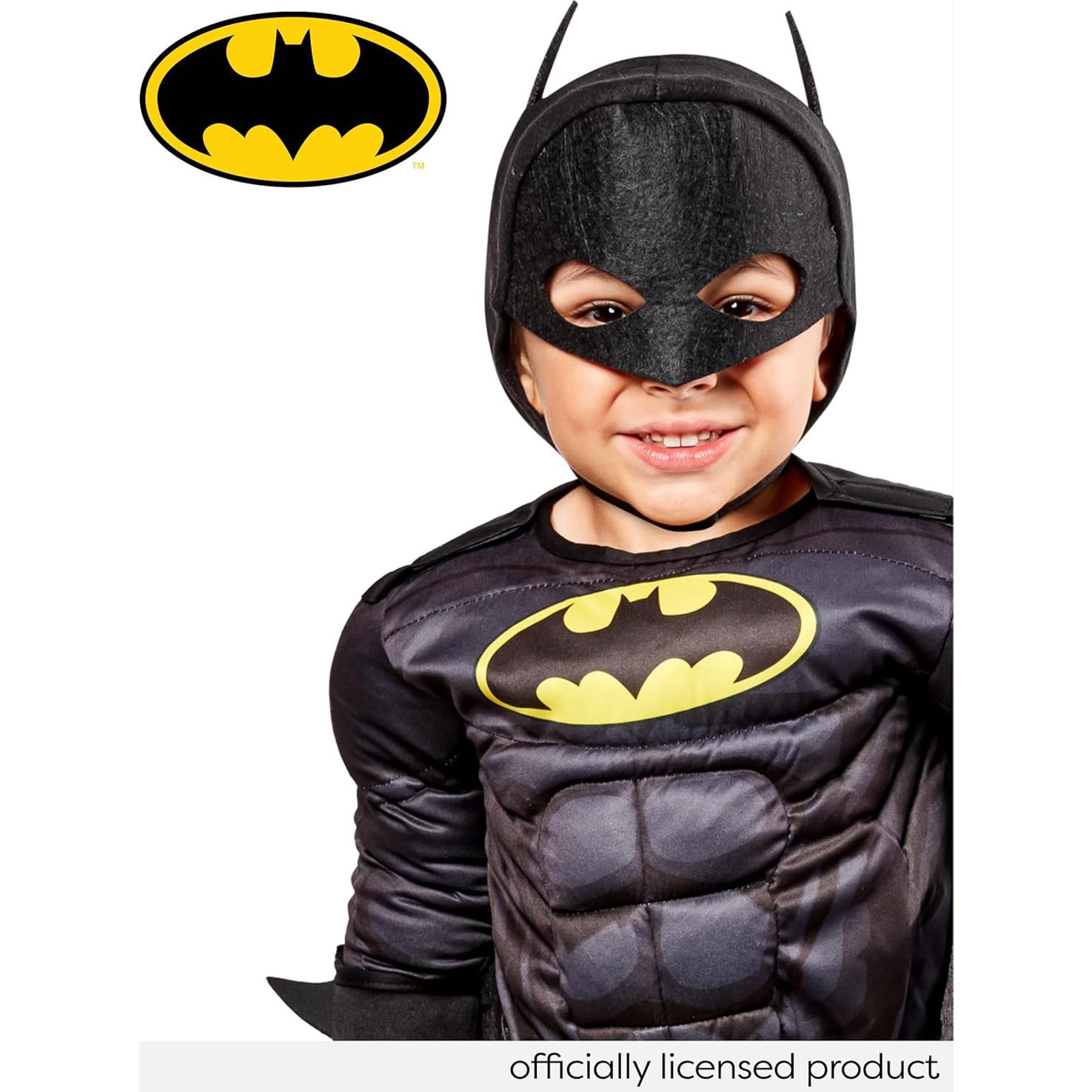 Disfraz Deluxe Batman Rubie's Niños 3-4 Años XS